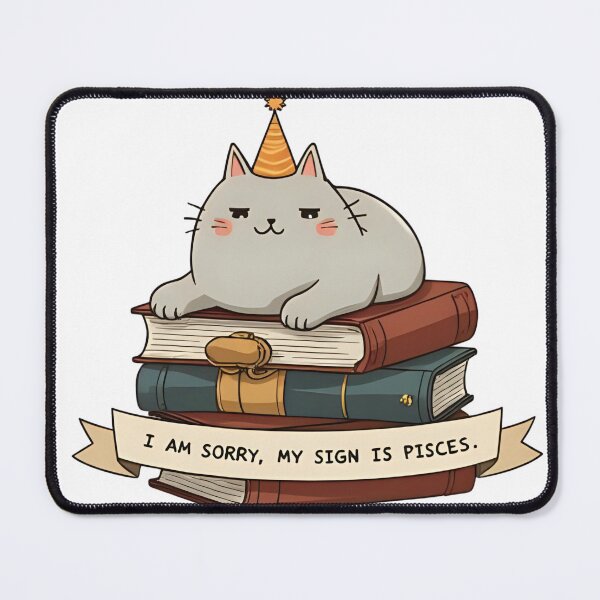 Item preview, Sarcastic Zodiac Cat | Chonky Kitty Astrology Meme designed and sold by VibeCheckTees13.