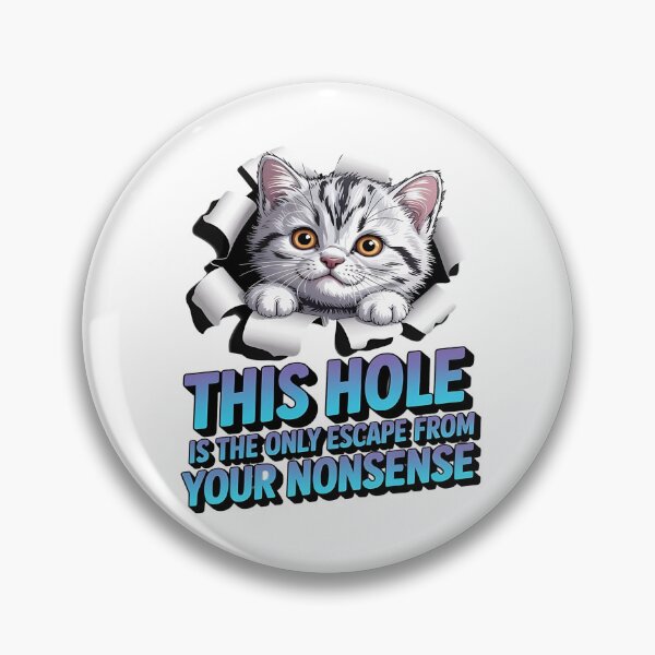 Item preview, Sarcastic cat - Funny cat - Peeking cat - Cat through wall - Judgmental cat - Spy cat - Cat surveillance - Moody cat - Cat hole watcher designed and sold by JansenGS.