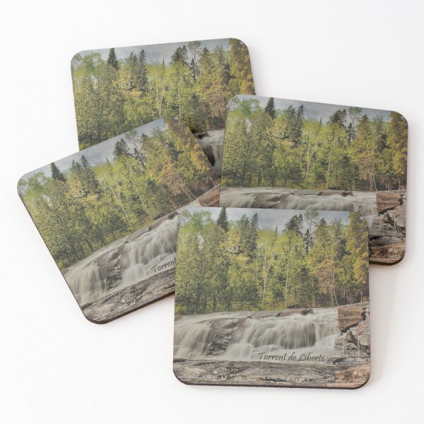 Item preview, Waterfall in the Laurentians accessible by a trail! designed and sold by Production Art Manon Meilleur.