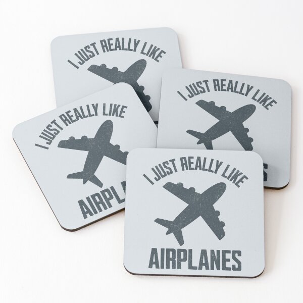 Item preview, I Just Really Like Airplanes Aviation Enthusiast Airplane Lover designed and sold by KLArtzStore.