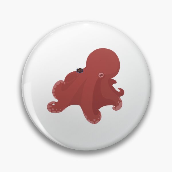 Item preview, giant pacific + coconut octopus duo designed and sold by melon-official.