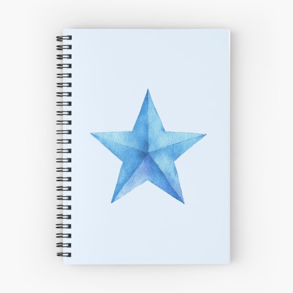 Item preview, Blue Watercolor Star designed and sold by Jeallan Designs.