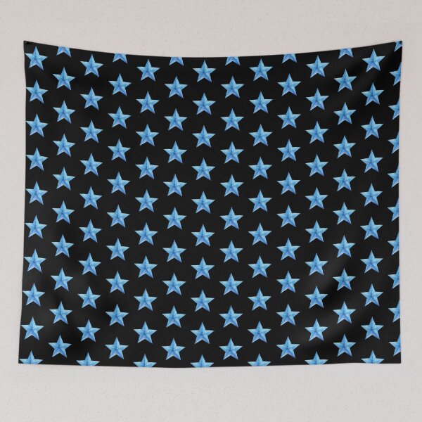 Item preview, Blue Watercolor Star designed and sold by Jeallan Designs.