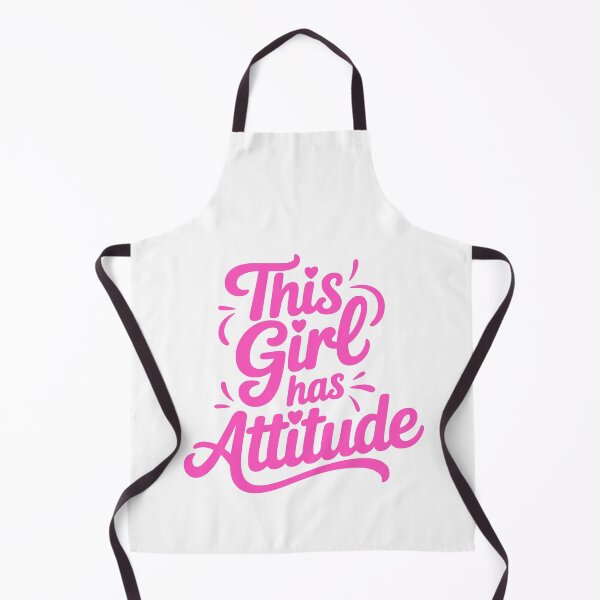Item preview, This Girl Has Attitude! Pink Girlie Gift designed and sold by PMCreative.