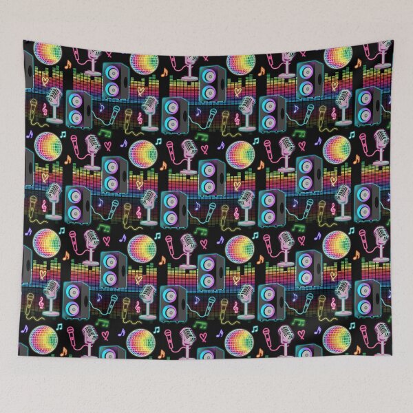 Item preview, Karaoke Neon Singing Music Party designed and sold by idovedesign.