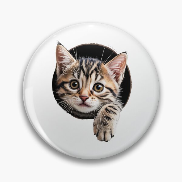 Item preview, Sarcastic cat - Funny cat - Peeking cat - Cat through wall - Judgmental cat - Spy cat - Cat surveillance - Moody cat - Cat hole watcher designed and sold by JansenGS.