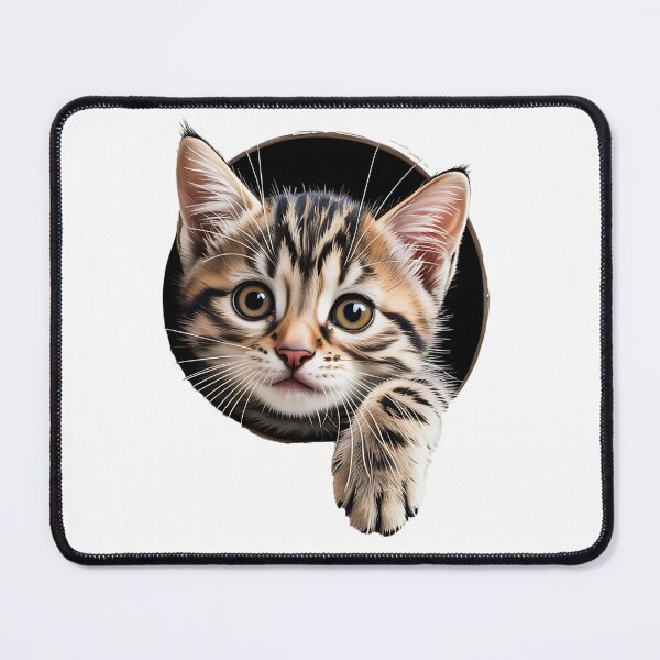 Item preview, Sarcastic cat - Funny cat - Peeking cat - Cat through wall - Judgmental cat - Spy cat - Cat surveillance - Moody cat - Cat hole watcher designed and sold by JansenGS.