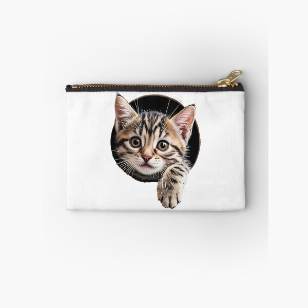 Item preview, Sarcastic cat - Funny cat - Peeking cat - Cat through wall - Judgmental cat - Spy cat - Cat surveillance - Moody cat - Cat hole watcher designed and sold by JansenGS.