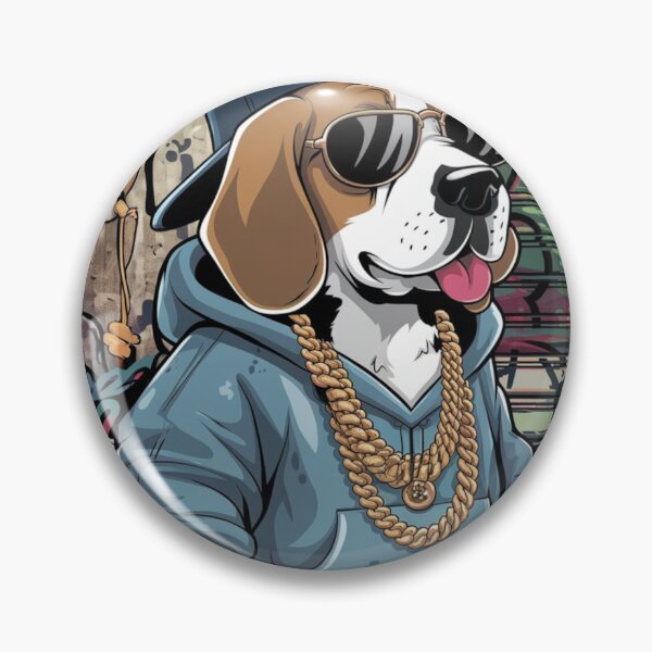Item preview, Hip Hop Beagle designed and sold by NeatThingLover.
