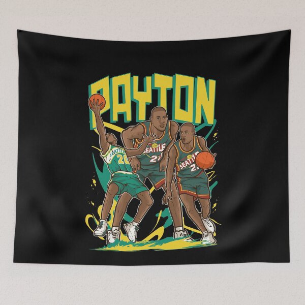 Item preview, Gary Payton Cartoon designed and sold by RatTrapTees.