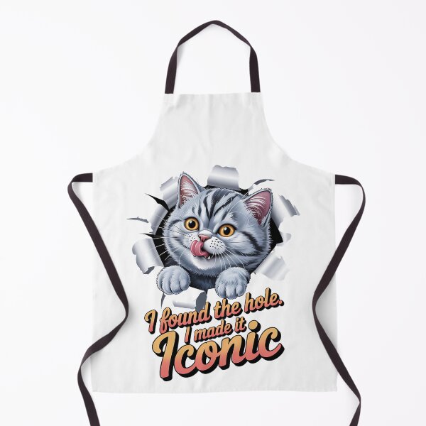 Item preview, Sarcastic cat - Funny cat - Peeking cat - Cat through wall - Judgmental cat - Spy cat - Cat surveillance - Moody cat - Cat hole watcher designed and sold by JansenGS.