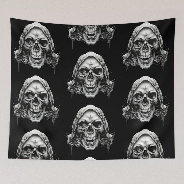 Item preview, Queen of the Melted Skulls designed and sold by LaNadaYFundante.