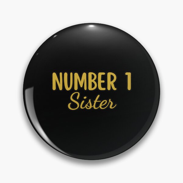 Item preview, Number 1 Sister (G) designed and sold by DixieGirlStudio.
