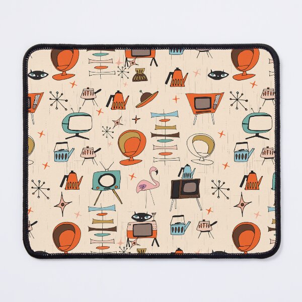 Item preview, Atomic Retro Living Thrift TV Beige designed and sold by susycosta.
