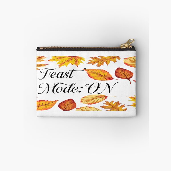 Item preview, Feast Mode: ON – Funny Thanksgiving Dinner & Foodie Fall Vibes Tee designed and sold by fabricutie.