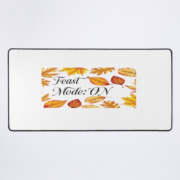 Item preview, Feast Mode: ON – Funny Thanksgiving Dinner & Foodie Fall Vibes Tee designed and sold by fabricutie.