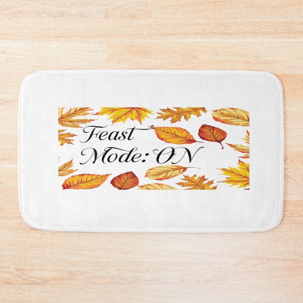 Item preview, Feast Mode: ON – Funny Thanksgiving Dinner & Foodie Fall Vibes Tee designed and sold by fabricutie.