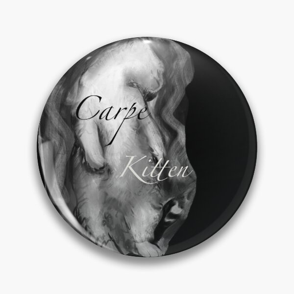 Item preview, Copy of Carpe Kitten (Black) designed and sold by Stoicats.