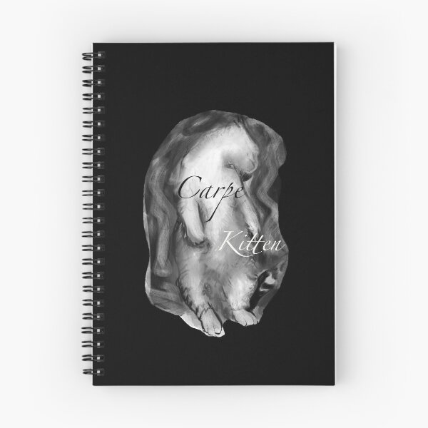 Item preview, Copy of Carpe Kitten (Black) designed and sold by Stoicats.