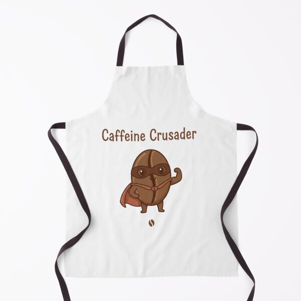 Item preview, Caffeine Crusader - Cute Superhero Coffee Bean Design designed and sold by EverBranz-stor.