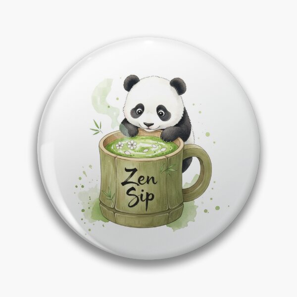 Item preview, Panda Zen Sip designed and sold by DisignByPrince.
