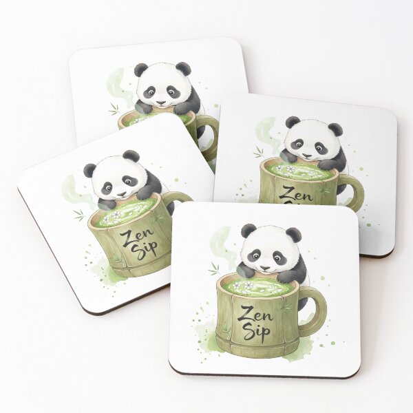 Item preview, Panda Zen Sip designed and sold by DisignByPrince.