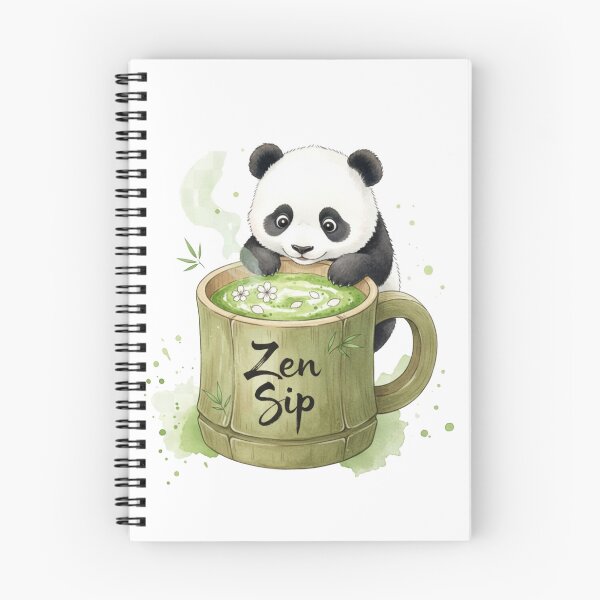 Item preview, Panda Zen Sip designed and sold by DisignByPrince.