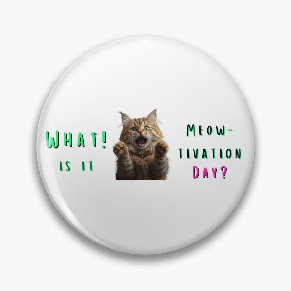 Item preview, Meowtivation Day Cat Lover T-Shirt | Funny Feline Pun Gift | Cute Cat Design| Funny Cat Pun Shirt | Gift for Cat Ladies & Cat Dads designed and sold by ecotrendmarket.