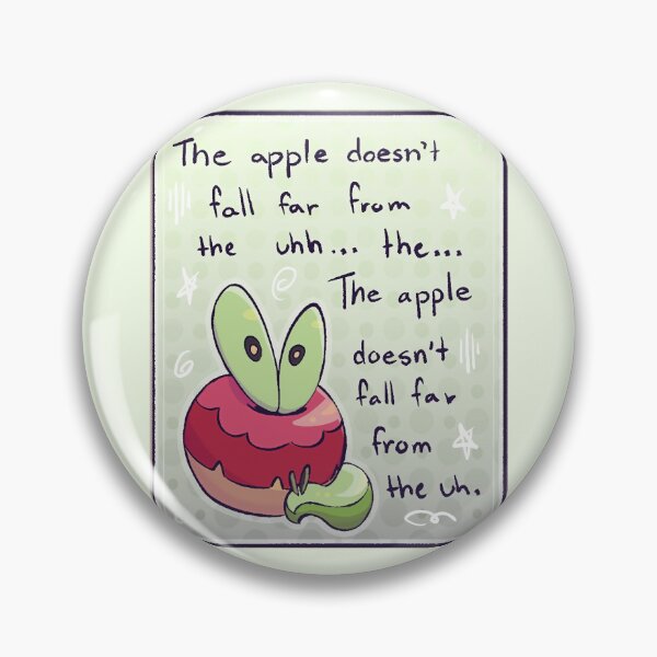 Item preview, Apples Fall I Think designed and sold by Partyfowwl.