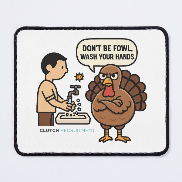 Item preview, Don't Be Fowl, Wash Your Hands! designed and sold by clutchREC.