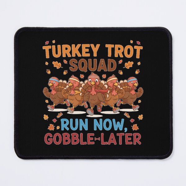 Item preview, Turkey Trot Squad – Run Now, Gobble Later designed and sold by A-Szczesniak.
