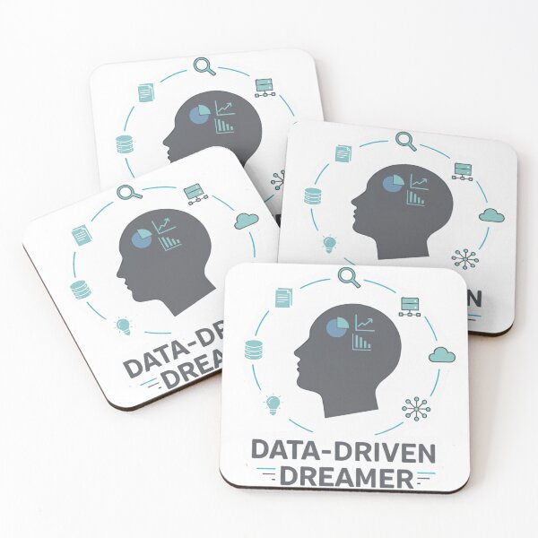 Item preview, Data-Driven Dreamer | Minimalist Tech & Analytics Design designed and sold by mateuszwrz.