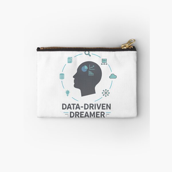 Item preview, Data-Driven Dreamer | Minimalist Tech & Analytics Design designed and sold by mateuszwrz.