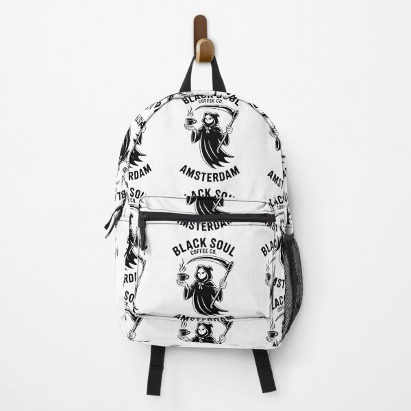 Item preview, Gothic Coffee Club | Skull Barista Amsterdam Design designed and sold by CalmDownZone ⭐️⭐️⭐️⭐️⭐️.