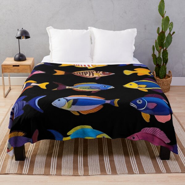 Item preview, Tropical Wave Wonder - Tropical Fish designed and sold by RockitBaby.