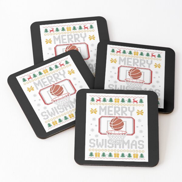 Item preview, Merry Swishmas Ugly Christmas Basketbal designed and sold by JonGogue.