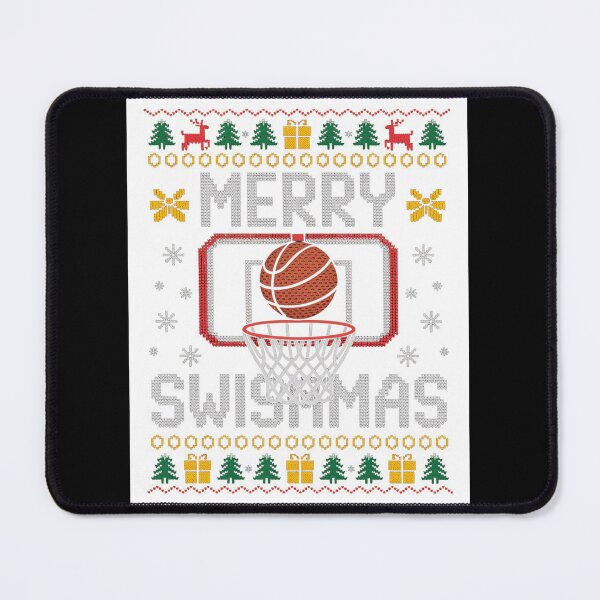 Item preview, Merry Swishmas Ugly Christmas Basketbal designed and sold by JonGogue.