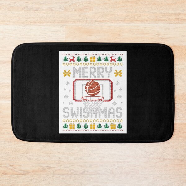 Item preview, Merry Swishmas Ugly Christmas Basketbal designed and sold by JonGogue.