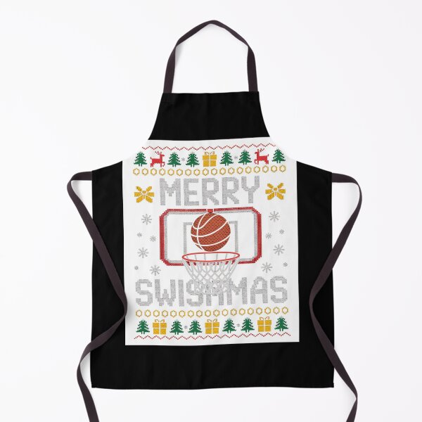 Item preview, Merry Swishmas Ugly Christmas Basketbal designed and sold by JonGogue.