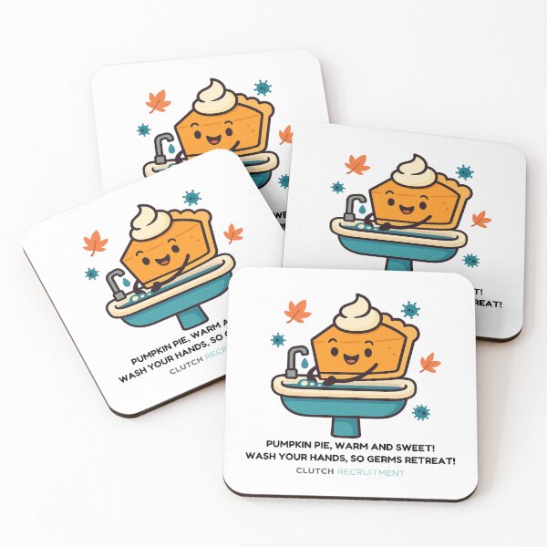 Item preview, Pumpkin Pie, Warm And Sweet! Wash Your Hands, So Germs Retreat! designed and sold by clutchREC.