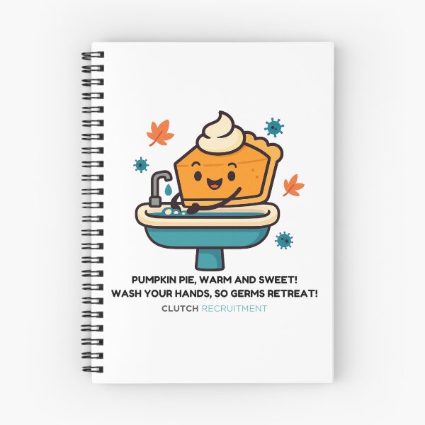 Item preview, Pumpkin Pie, Warm And Sweet! Wash Your Hands, So Germs Retreat! designed and sold by clutchREC.