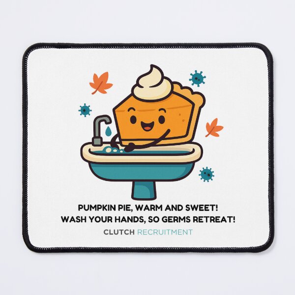 Item preview, Pumpkin Pie, Warm And Sweet! Wash Your Hands, So Germs Retreat! designed and sold by clutchREC.