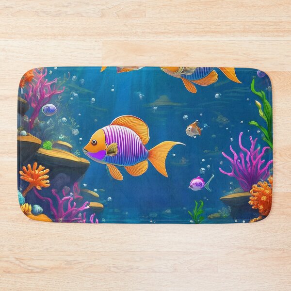 Item preview, Exotic Ocean Glow - Tropical Fish designed and sold by RockitBaby.