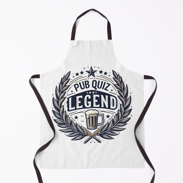 Item preview, Pub Quiz Legend Design - Vintage Style Trivia Champion Art. designed and sold by The-T-In-Retro.