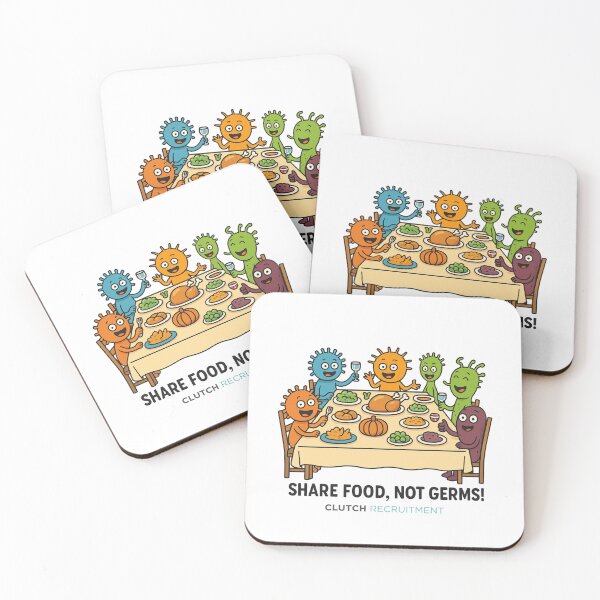 Item preview, Share Food, Not Germs! designed and sold by clutchREC.