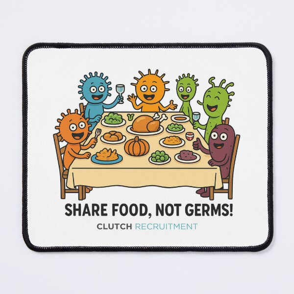 Item preview, Share Food, Not Germs! designed and sold by clutchREC.