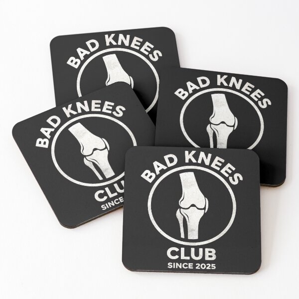 Item preview, Bad Knees Club Since 2025 – Funny Relatable Knee Pain Design designed and sold by Imaginationbeyond.