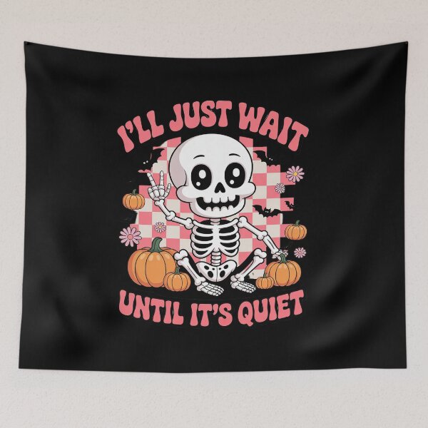 Item preview, Halloween Teacher I'll Just Wait Until It's Quiet Teacher1  designed and sold by lilLilaBatArt.