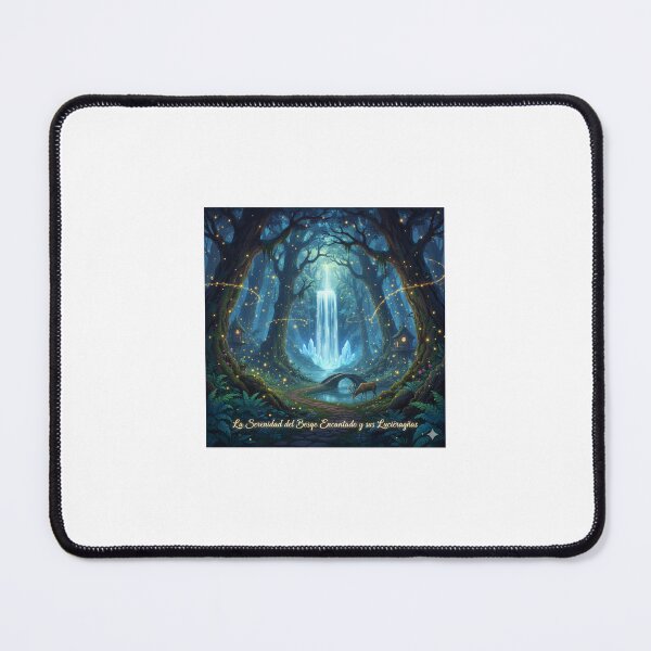 Item preview, The Serenity of the Enchanted Forest and its Fireflies designed and sold by Estudio101.
