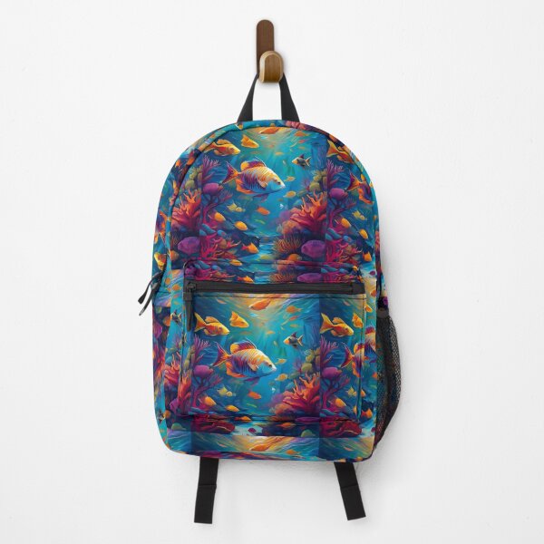 Item preview, Rainbow Fin Symphony - Tropical Fish designed and sold by RockitBaby.